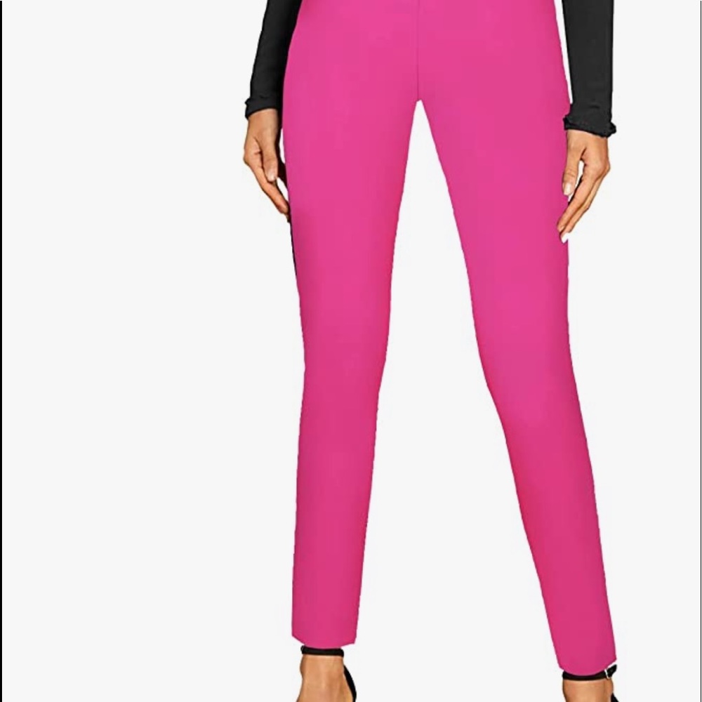 Zara Trafaluc fuchsia pants